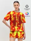 Женская пижама с шортами / Ты горишь как огонь