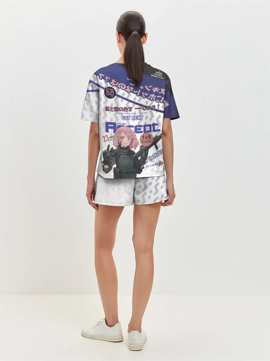 Женская пижама с шортами / AUG - Akihabara | Акихабара