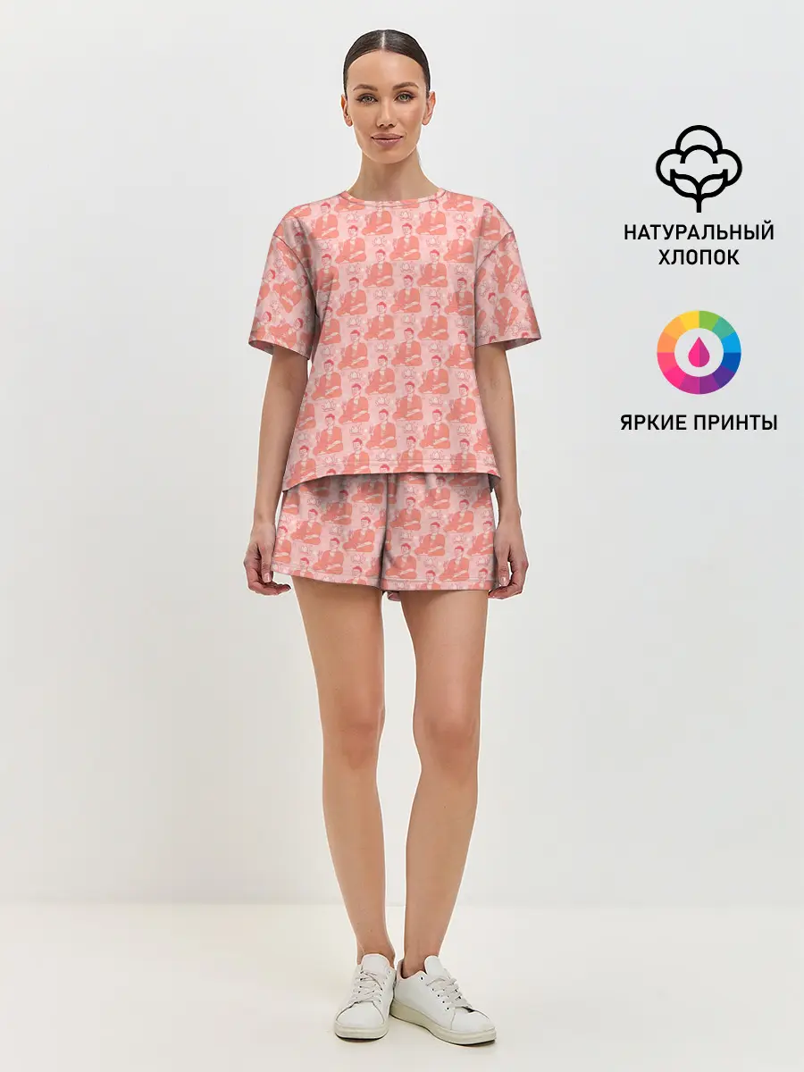 Женская пижама с шортами / Йога