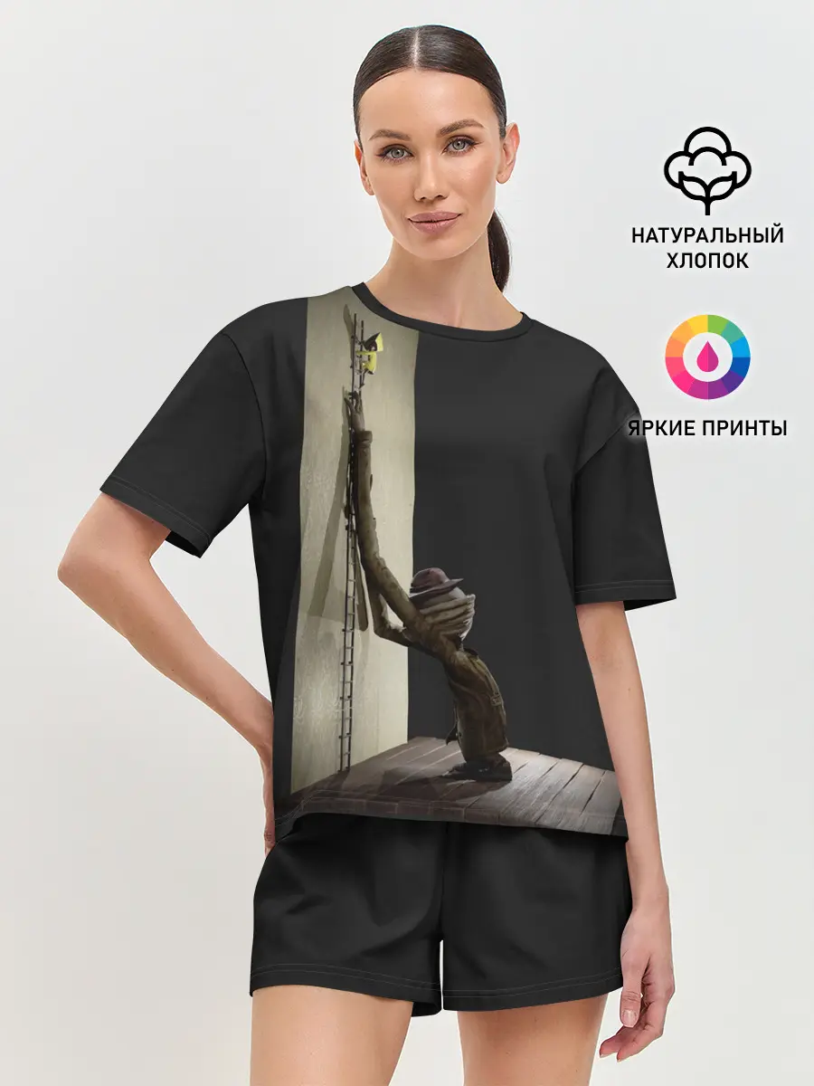 Женская пижама с шортами / Little Nightmares Постер