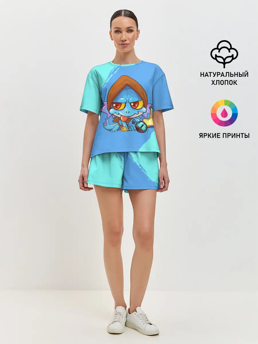 Женская пижама с шортами / Сларк | Dota 2