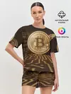 Женская пижама с шортами / Биткоин