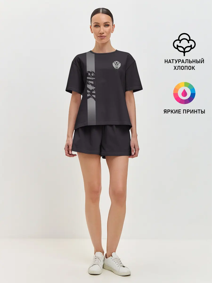 Женская пижама с шортами / ЖДВ , железнодорожные войска