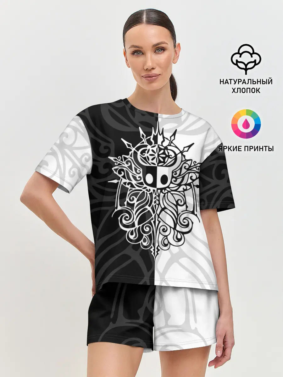 Женская пижама с шортами / HOLLOW KNIGHT | ХОЛЛОУ НАЙТ