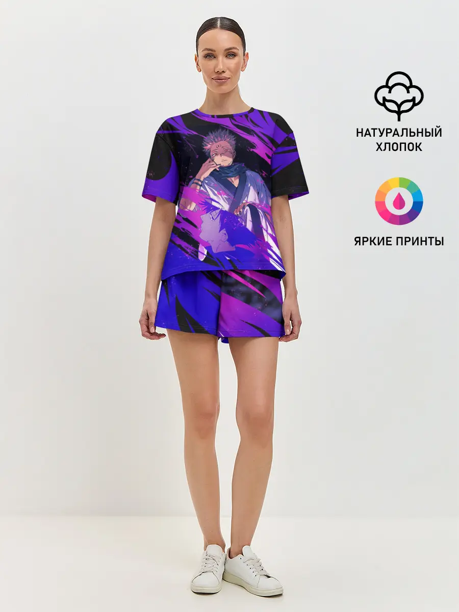 Женская пижама с шортами / Магическая битва