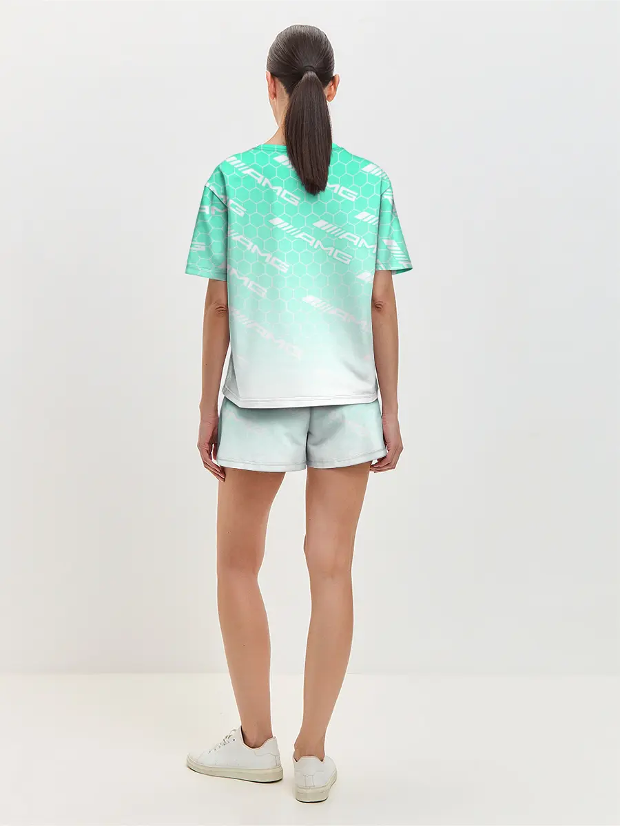 Женская пижама с шортами / MERCEDES BENZ AMG