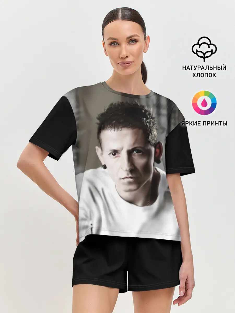 Женская пижама с шортами / Честер