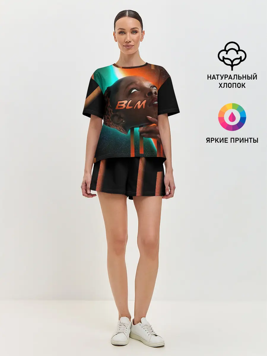 Женская пижама с шортами / BLM