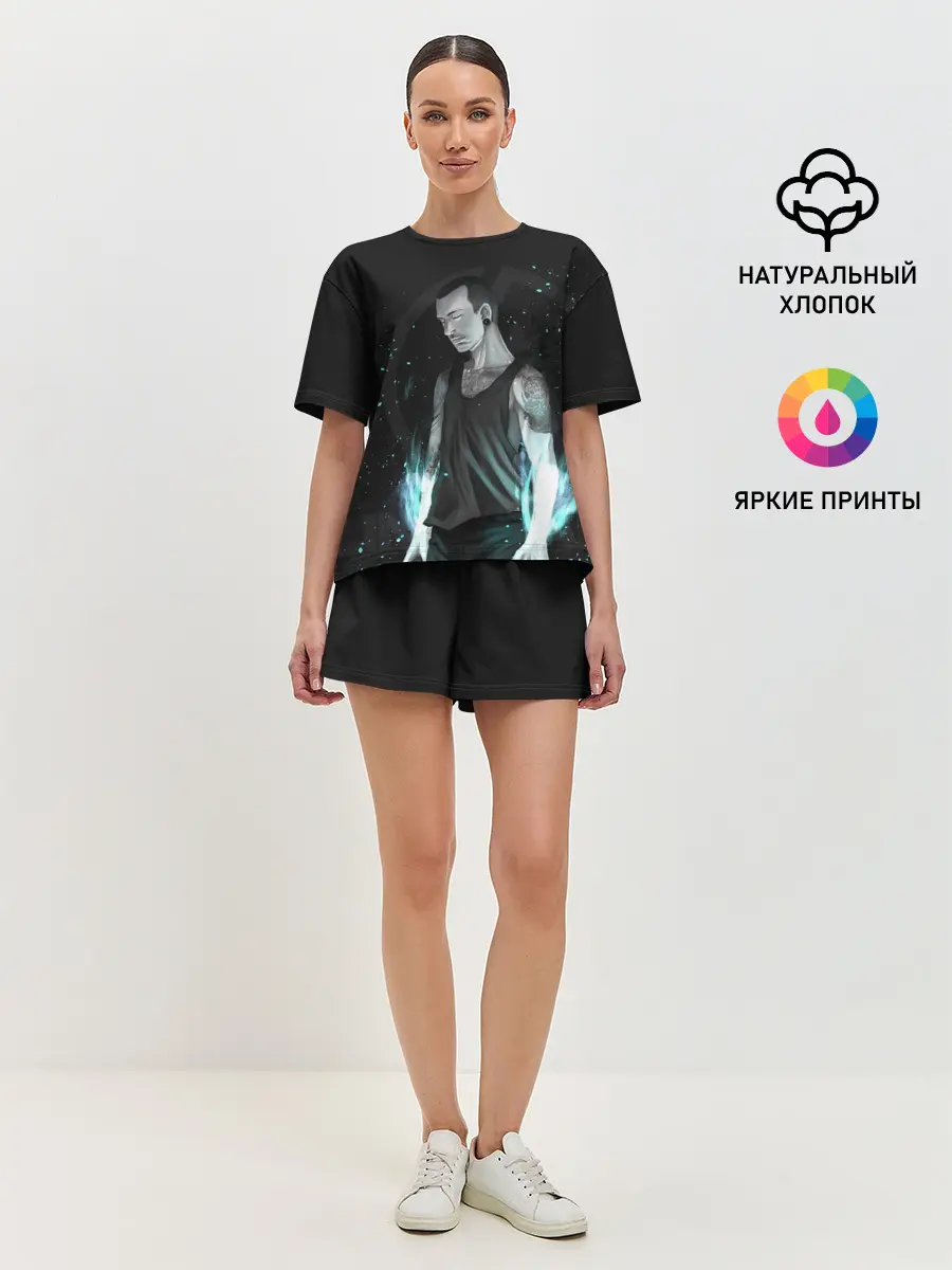 Женская пижама с шортами / Линкин Парк