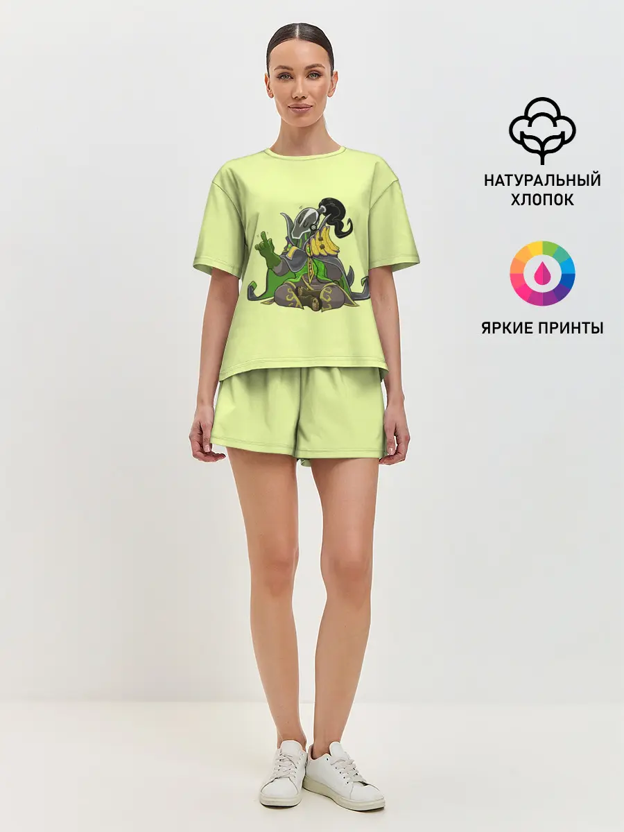 Женская пижама с шортами / Музыкальный Рубик | Dota 2