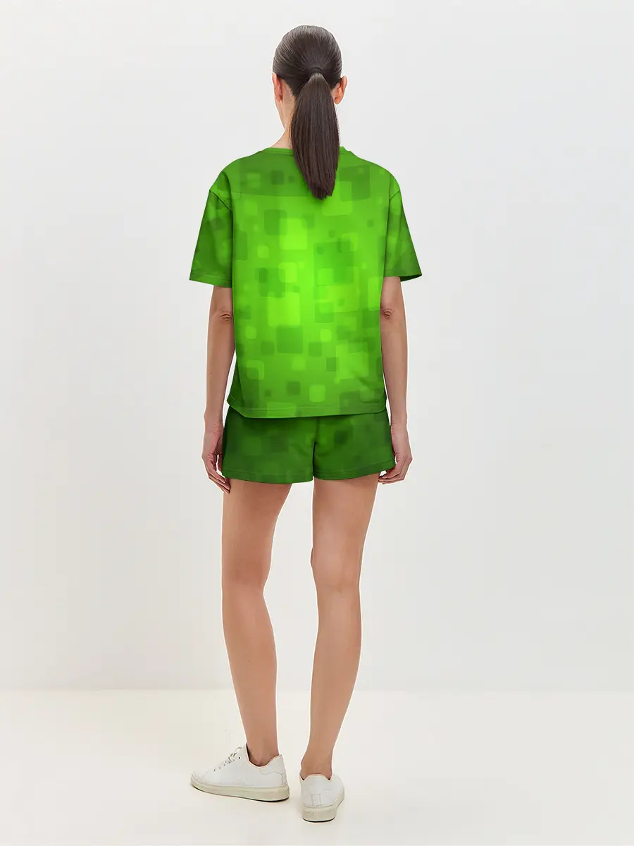 Женская пижама с шортами / Minecraft