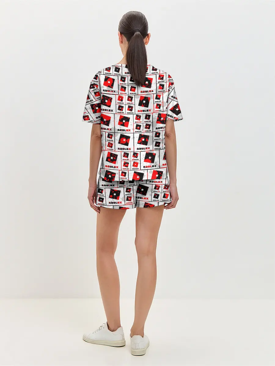 Женская пижама с шортами / ROBLOX