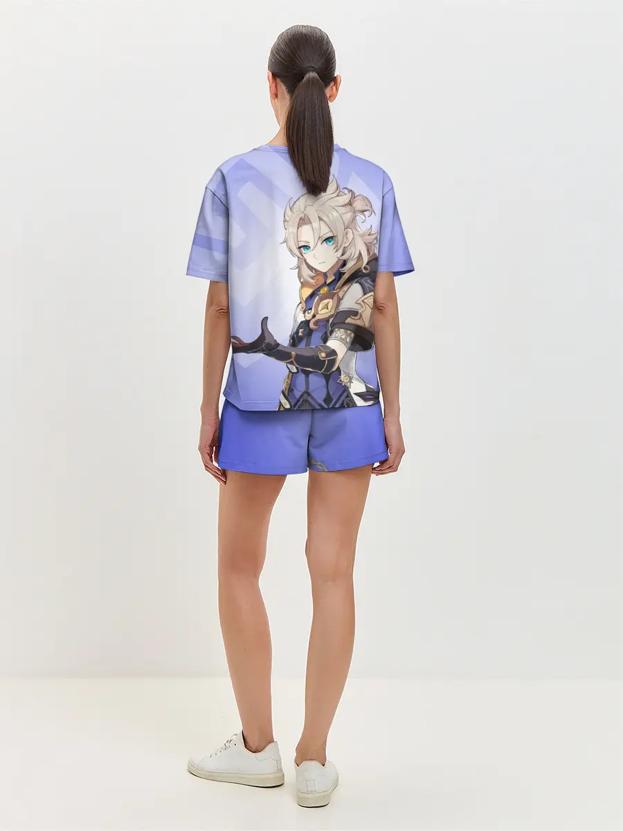 Женская пижама с шортами / GENSHIN IMPACT, АЛЬБЕДО
