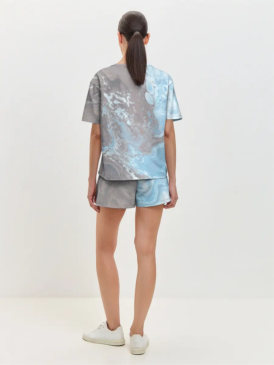 Женская пижама с шортами / Find me on Tinder | Тиндер