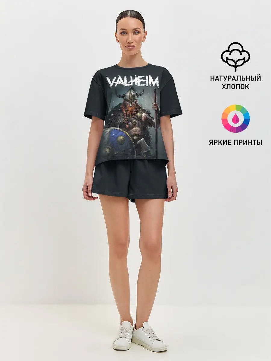 Женская пижама с шортами / Valheim