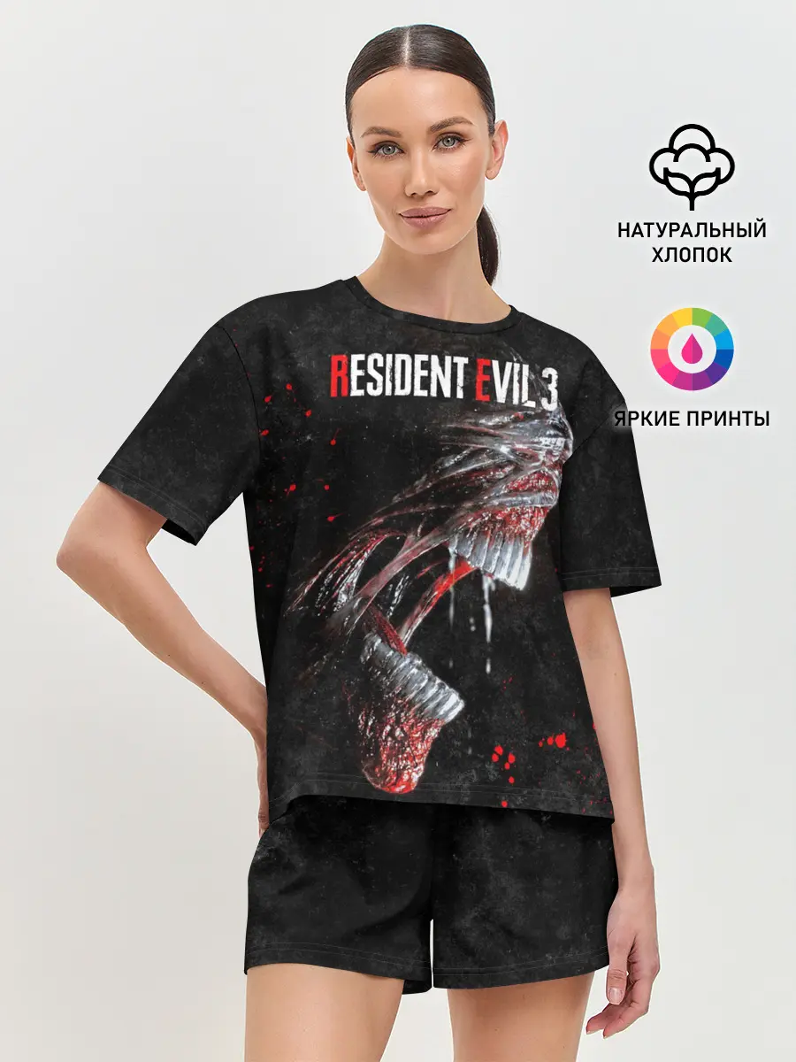 Женская пижама с шортами / RE3 | Nemesis