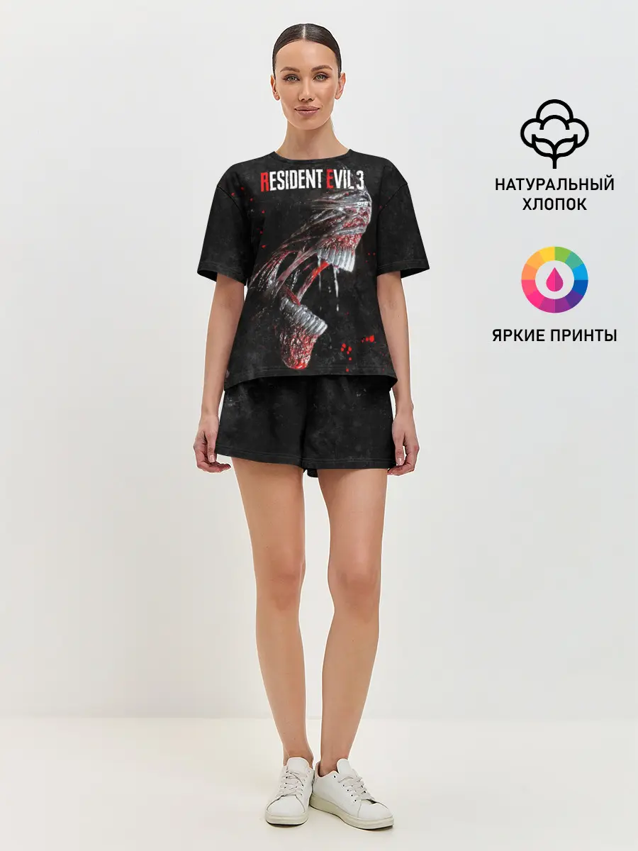 Женская пижама с шортами / RE3 | Nemesis