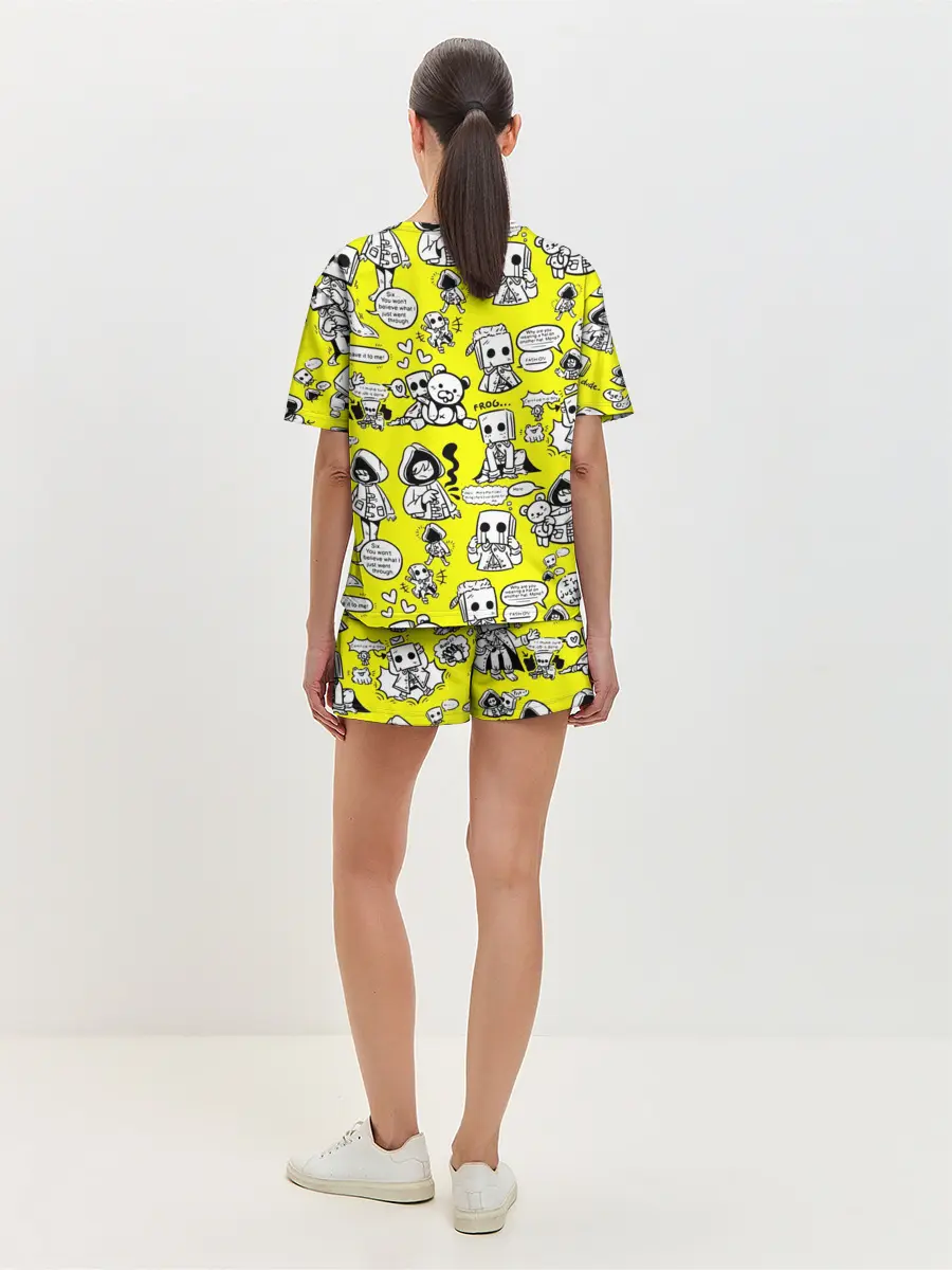 Женская пижама с шортами / LITTLE NIGHTMARES