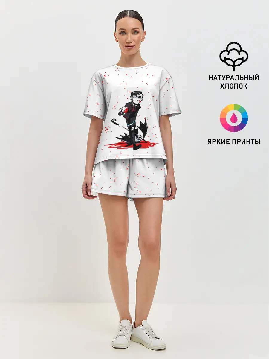 Женская пижама с шортами / Академия Амбрелла