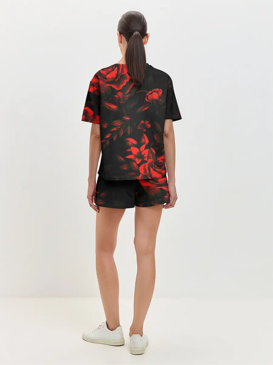 Женская пижама с шортами / ROSES | РОЗЫ