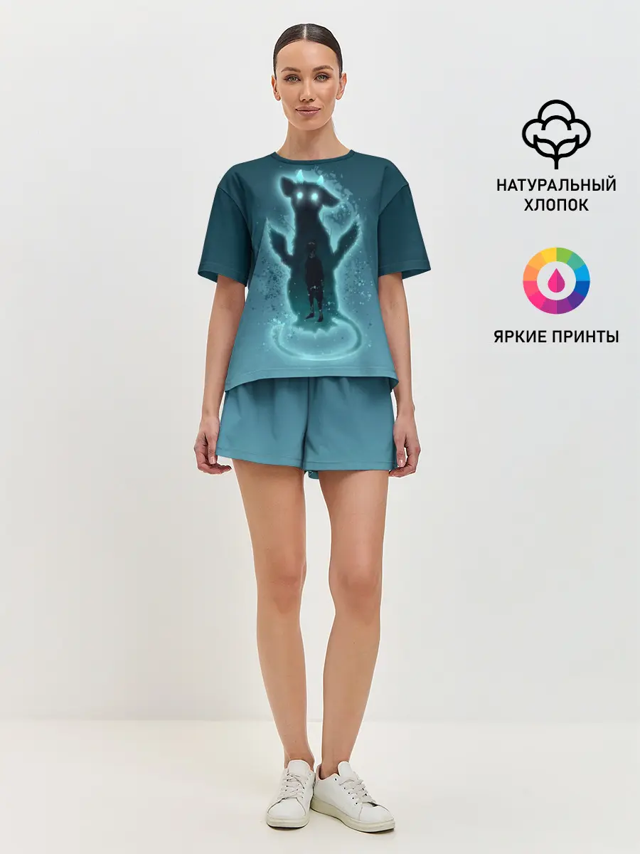 Женская пижама с шортами / последний хранитель