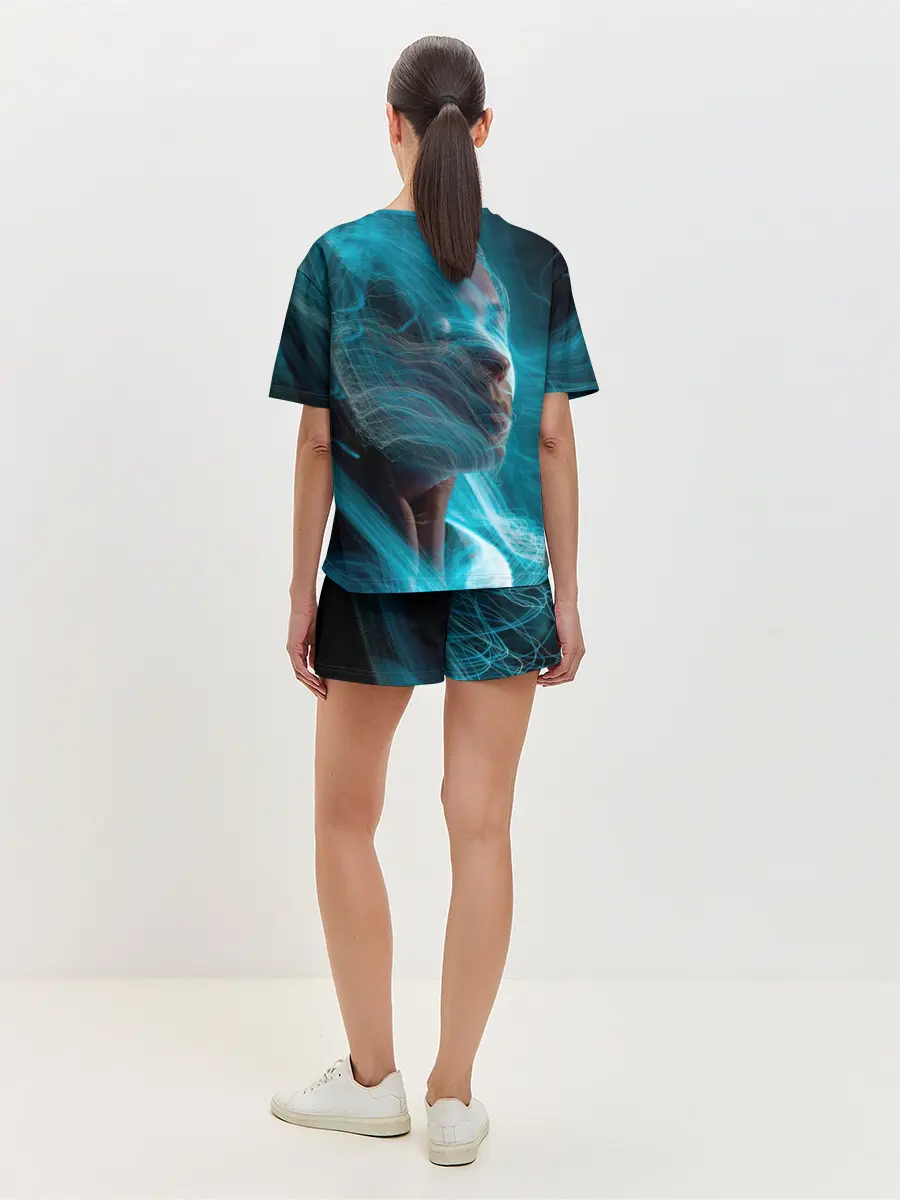 Женская пижама с шортами / Фантазия