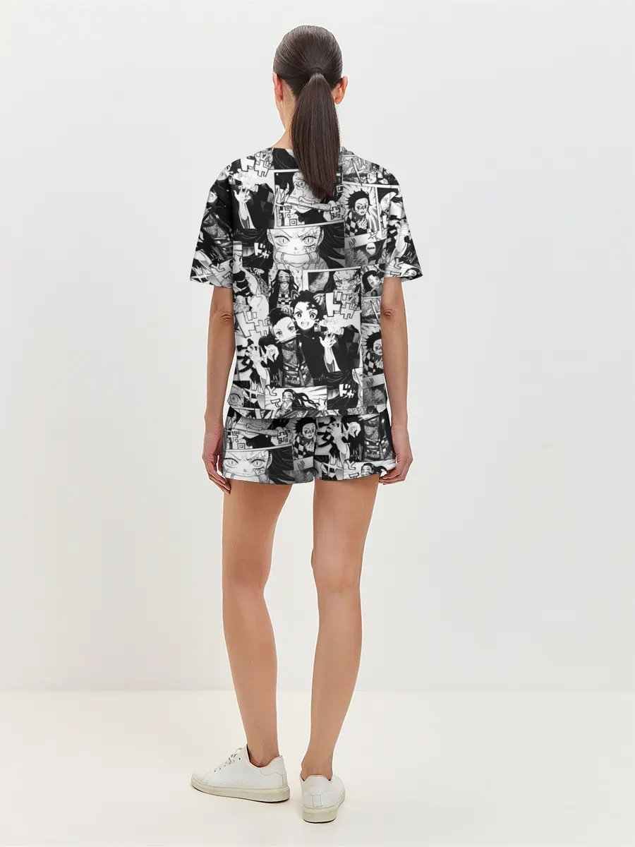 Женская пижама с шортами / НЕЗУКО