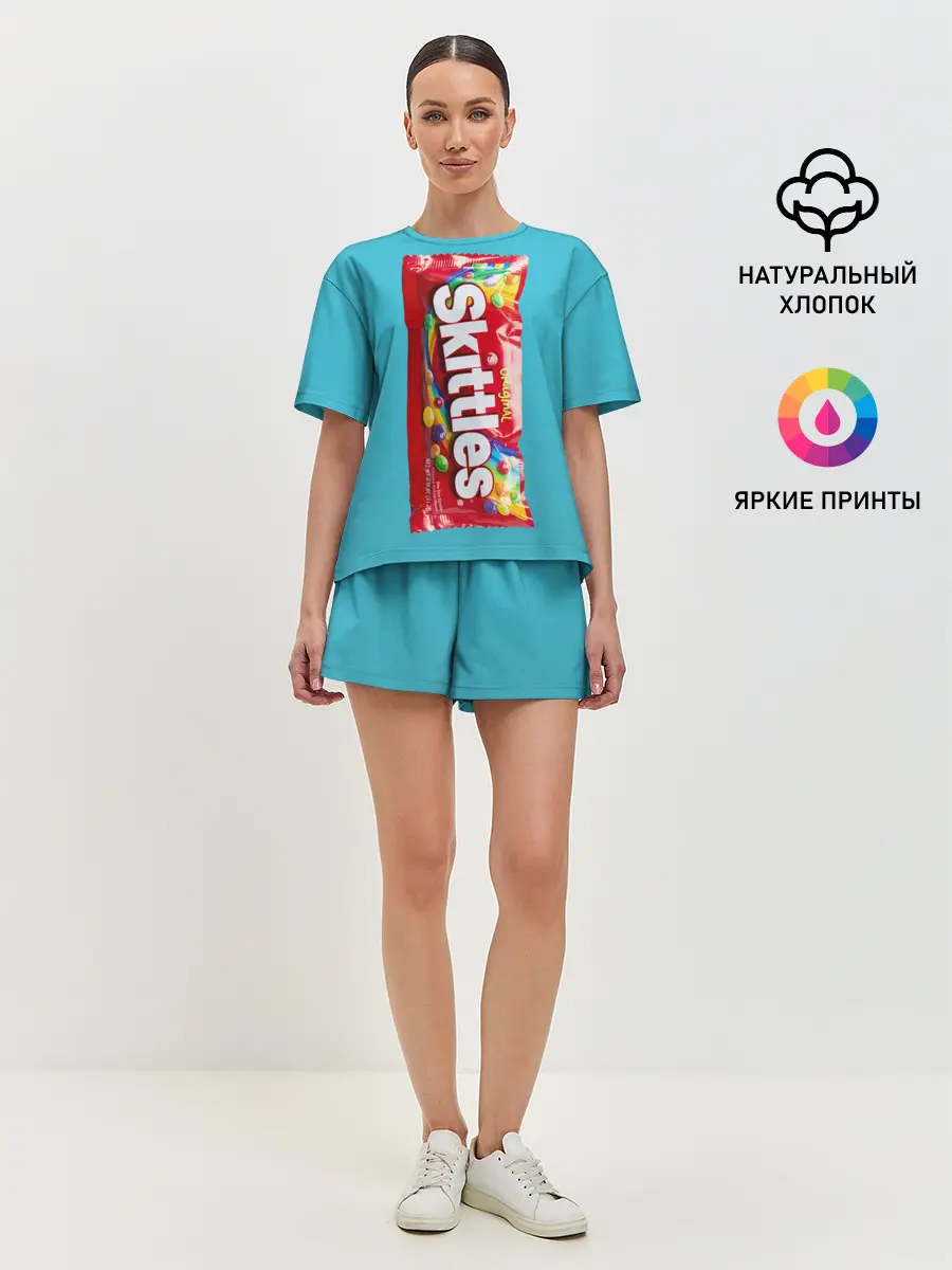 Женская пижама с шортами / Skittles original