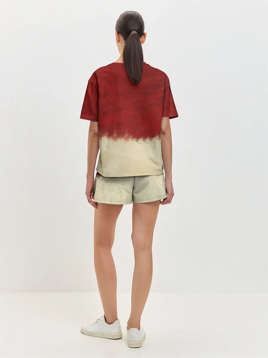 Женская пижама с шортами / Аста с мечом Чёрный клевер