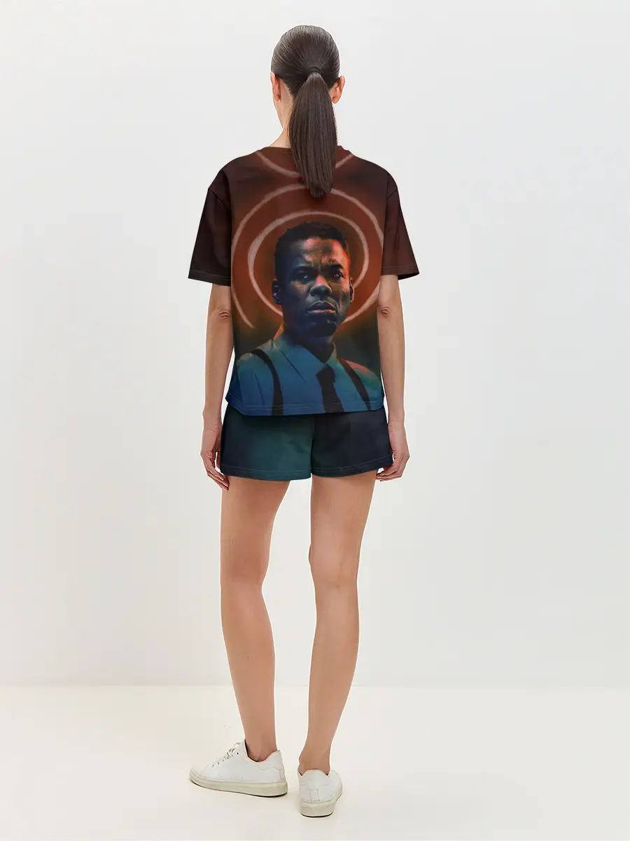 Женская пижама с шортами / Пила Спираль