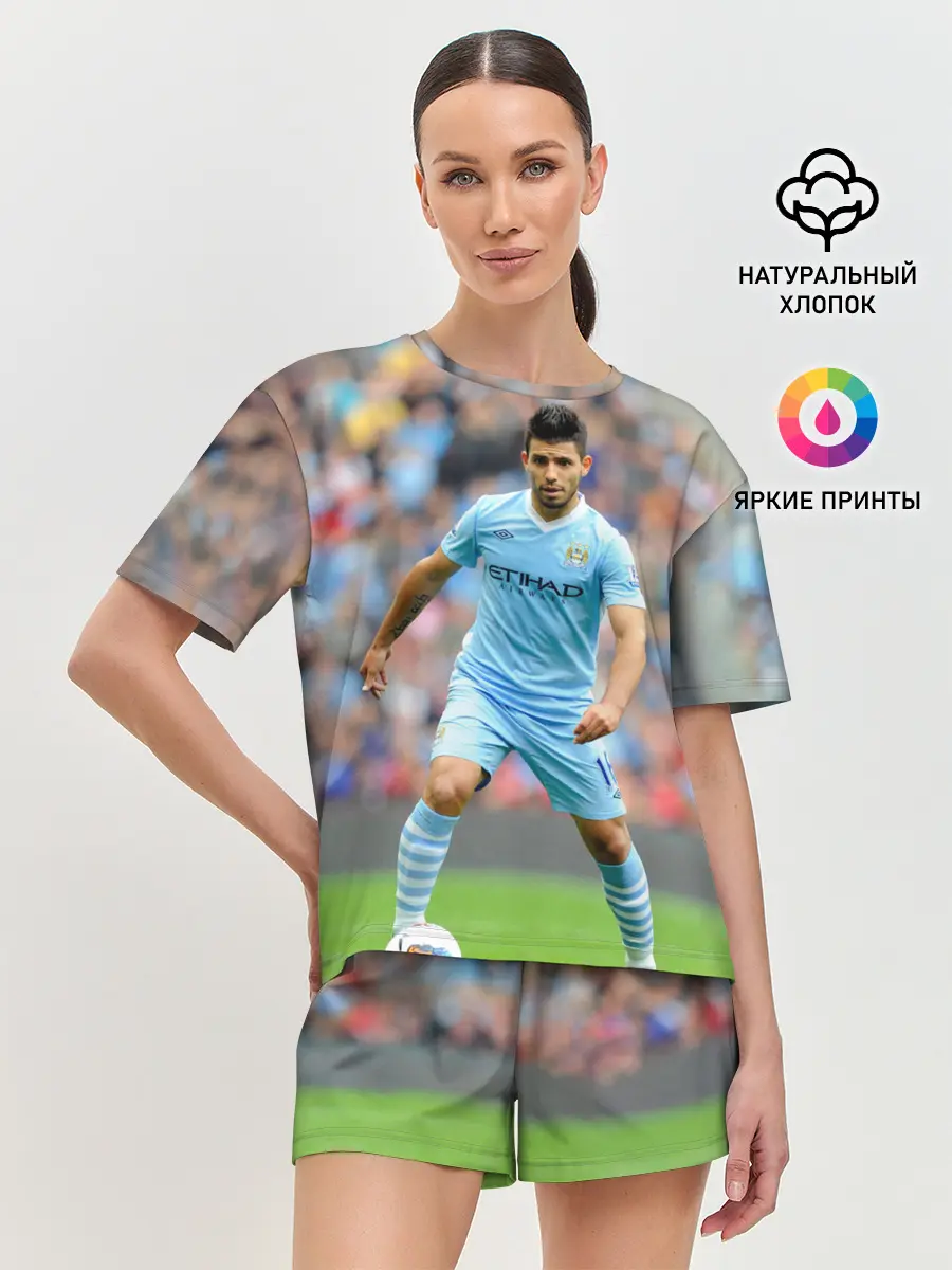 Женская пижама с шортами / Серхио Агуэро