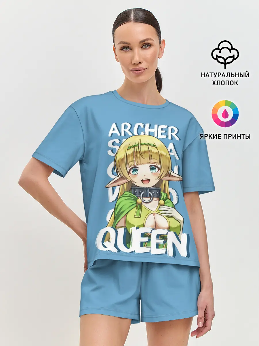 Женская пижама с шортами / Elf Queen