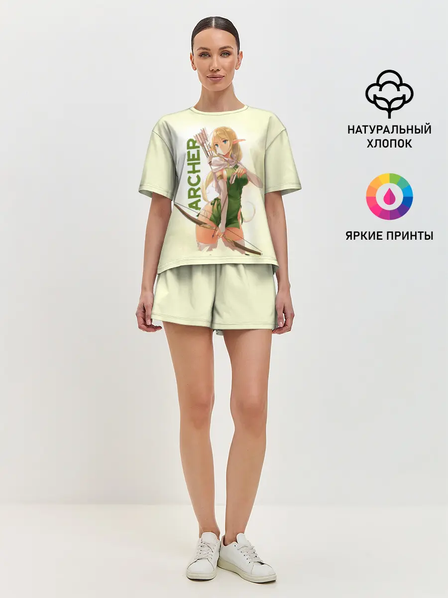 Женская пижама с шортами / Archer