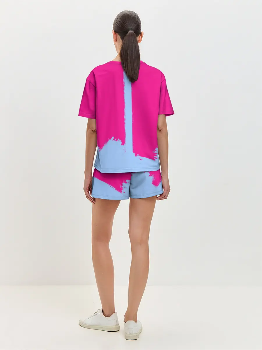 Женская пижама с шортами / Love detective Chika