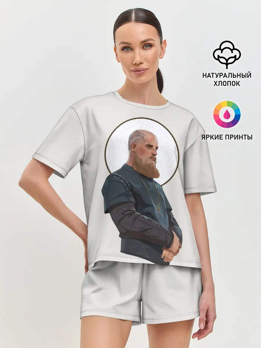 Женская пижама с шортами / Ragnarr Saint