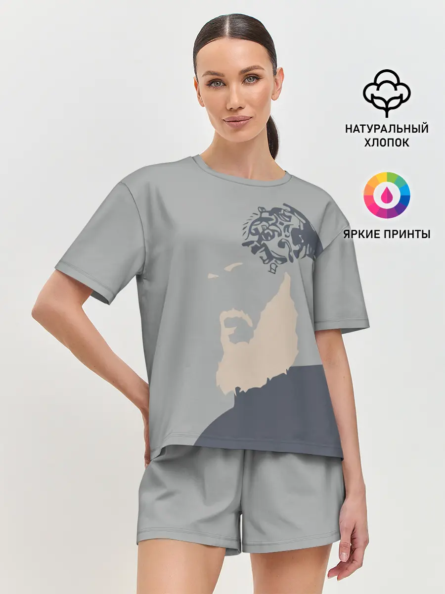 Женская пижама с шортами / Рагнар Лодброк