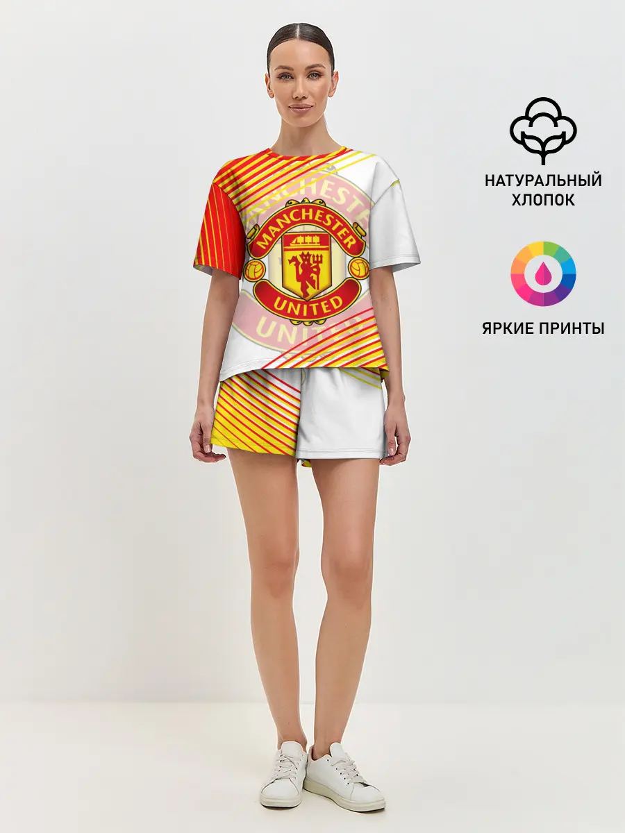 Женская пижама с шортами / МАНЧЕСТЕР / MANCHESTER / SPORT