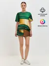 Женская пижама с шортами / GREEN GOLD 3D