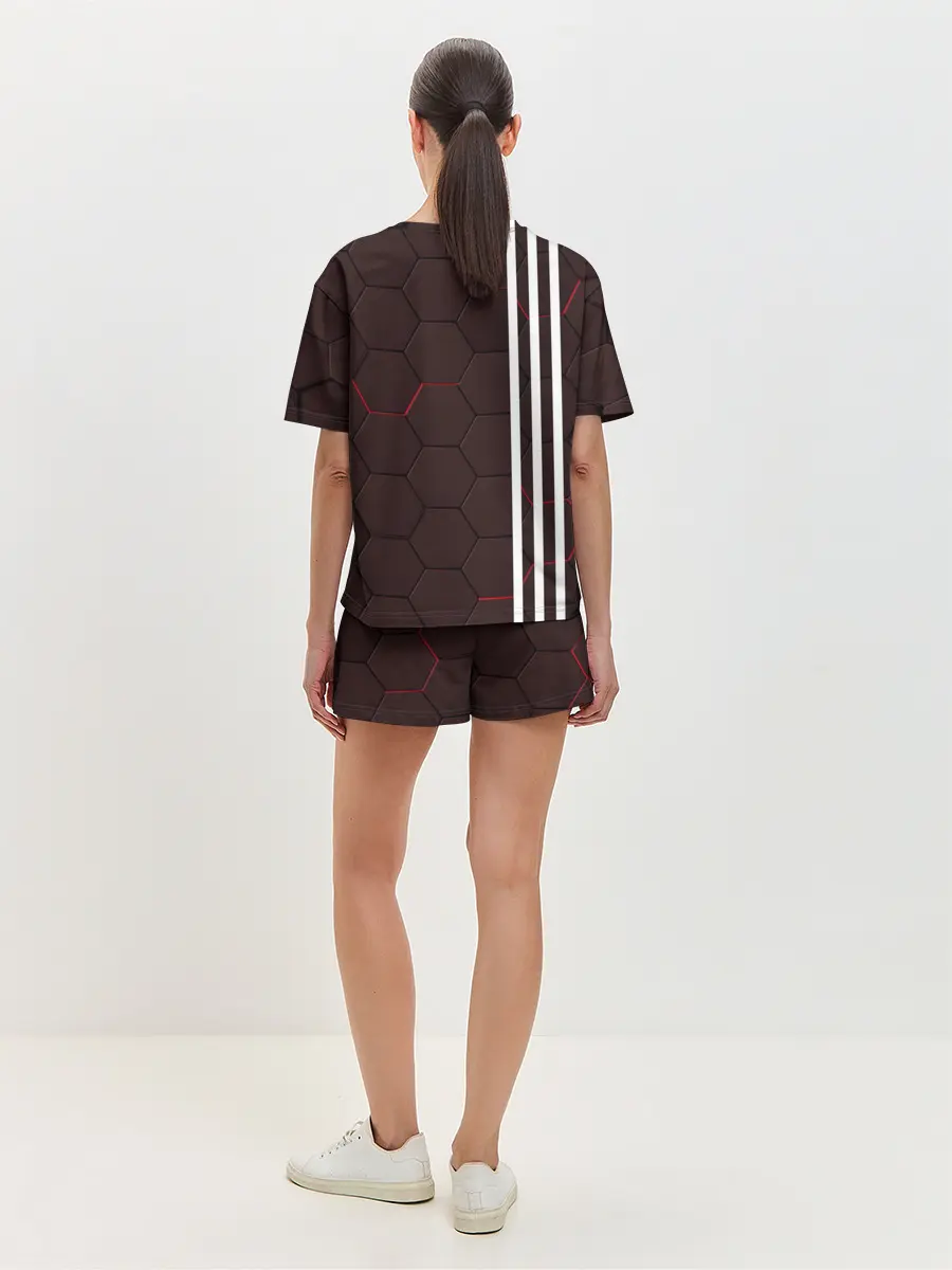 Женская пижама с шортами / МАНЧЕСТЕР / MANCHESTER / ПЛИТЫ