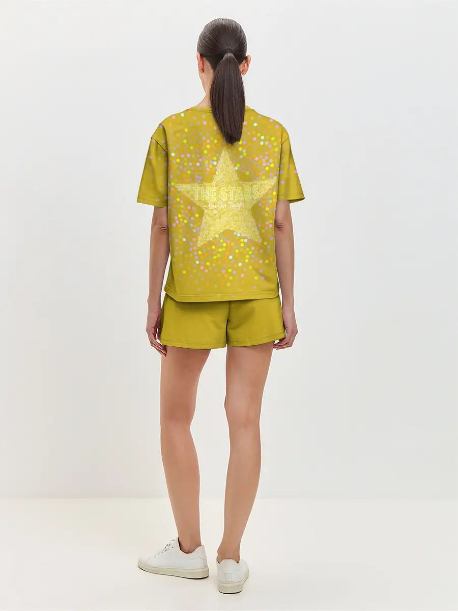 Женская пижама с шортами / David Bowie Gold Star