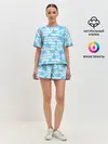 Женская пижама с шортами / Морские жители