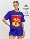 Женская пижама с шортами / FC BARCELONA / ФК БАРСЕЛОНА