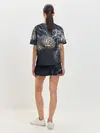 Женская пижама с шортами / Рисунок медуза