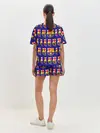 Женская пижама с шортами / ФК БАРСЕЛОНА / PATTERN / УЗОР