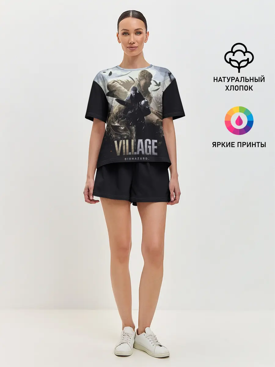 Женская пижама с шортами / Resident Evil: Village