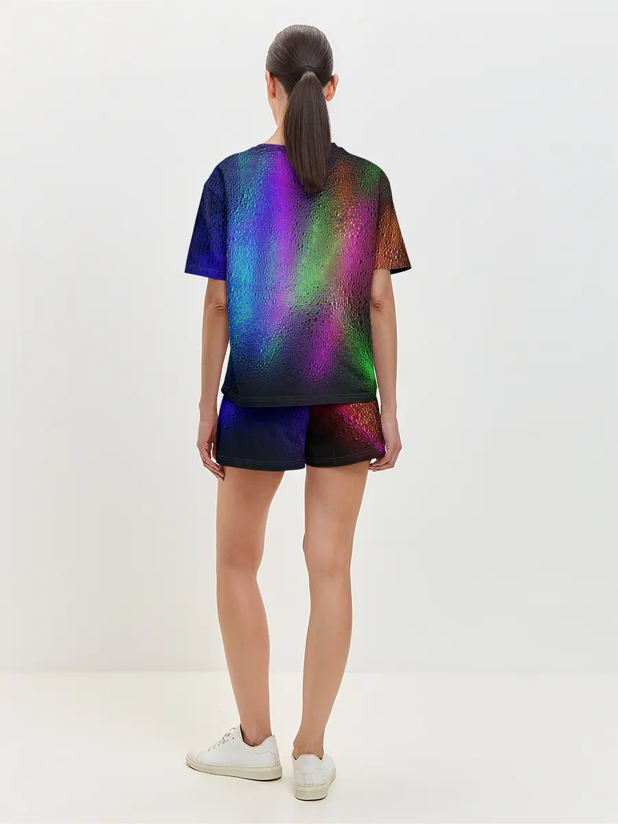 Женская пижама с шортами / Neon Lights