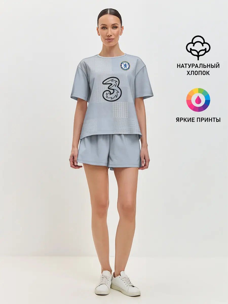 Женская пижама с шортами / FC Chelsea | Goalkeeper Stadium