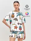 Женская пижама с шортами / На отдыхе