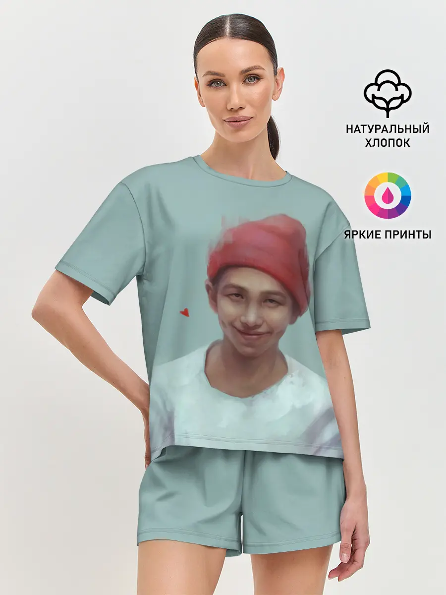 Женская пижама с шортами / BTS RM