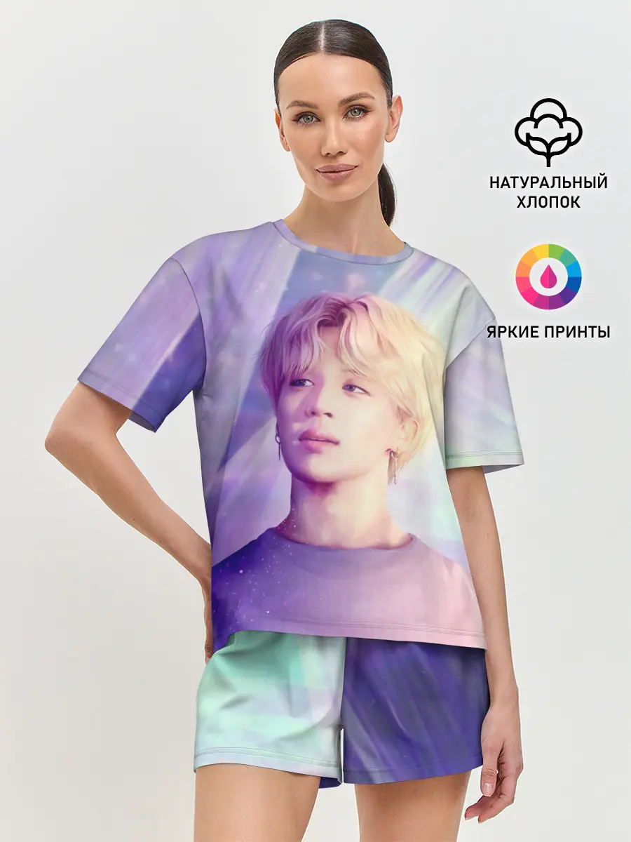 Женская пижама с шортами / Kim Seok Jin Art